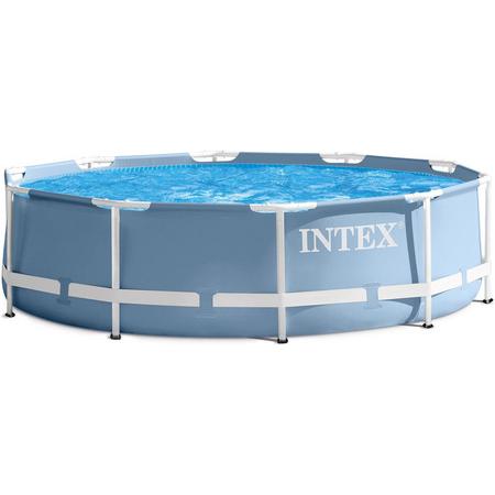 Intex Prism Frame Opzetzwembad Met Accessories 732 X 132 Cm Blauw