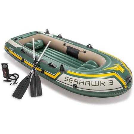 Intex Seahawk 3 Set opblaasboot (met reparatiesetje)