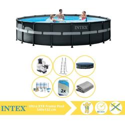   Ultra XTR Frame Zwembad - Opzetzwembad - 549x132 cm - Inclusief Onderhoudspakket en Filterzand