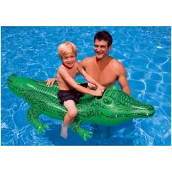   Water Ride-on Krokodil 168x86cm - Oplaaskrokodil 168 x 86 cm - Opblaasfiguur