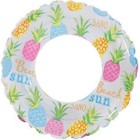 Intex Zwembad - Ananas - Party - Gekleurd 61 cm - 24  - Zwemband