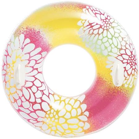 Intex Zwemband Roze/geel 97 Cm
