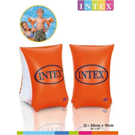 Intex Zwemvleugels Deluxe Oranje 3-6 Jaar - Zwembandjes - Garden Select