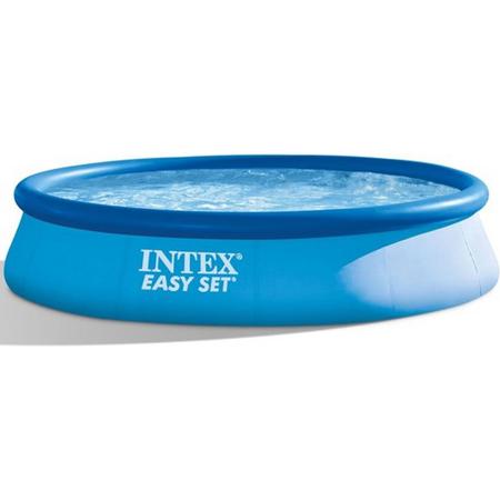 Intex easy set zwembad 396cm x 84cm (zonder pomp) - met reparatiesetje