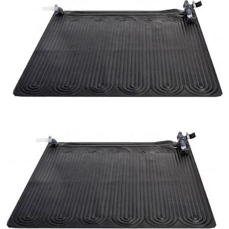 Intex solar mat - set van 2 - 120 x 120 cm - zwembad verwarming - voor op de pomp