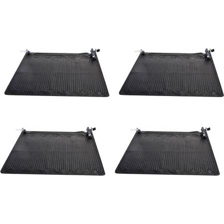 Intex solar mat - set van 4 - 120 x 120 cm - zwembad verwarming - voor op de pomp