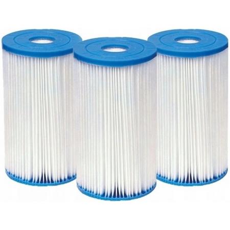 Intex zwembad filters 3 stuks - Intex type A pomp - vervangingsfilters