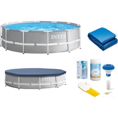 Intex zwembad rond Prism Frame 305 x 76 cm - 4485L - Compleet Pakket