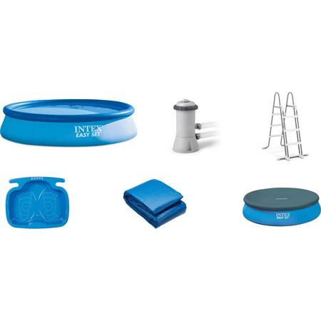 Intex zwembad voordeelpakket: Easy set 457 x 107 cm