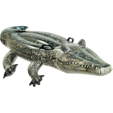 Opblaas Ride-On Alligator