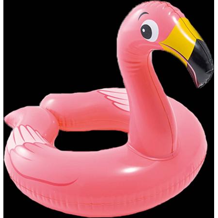 Opblaas zwemband, inflatables, flamingo - 1 stuk