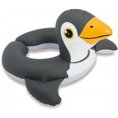 Opblaasbare Kinder Zwemband – 3 tot 6 Jaar - Zwart Witte Penguin