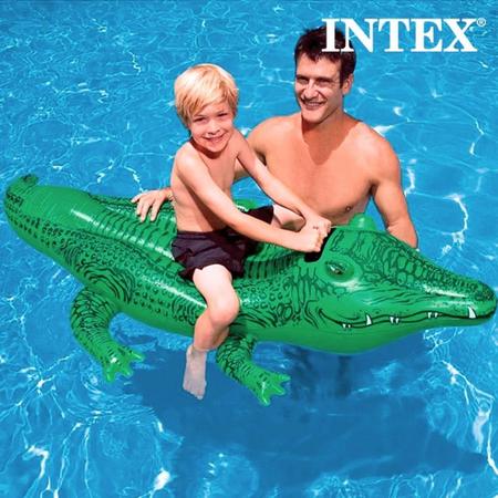 Opblaasbare Krokodil Intex