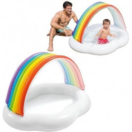 RAINBOW CLOUD BABY POOL, Ages 1-3