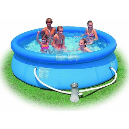 Zwembad Intex 3,05 x 0,76 m - opblaasbaar zwembad - opblaaszwembad - inclusief cartridge filter