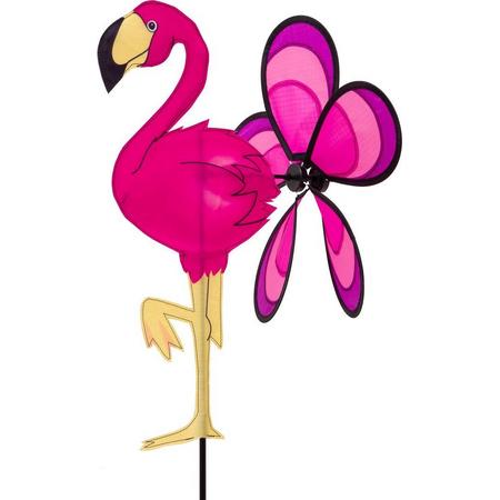Invento Windmolen Flamingo 63 X 50 Cm Polyester Roze