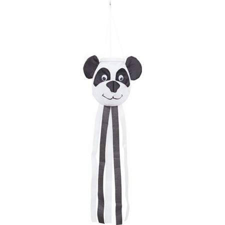 Invento Windsock Little Panda 75 Cm Zwart/wit
