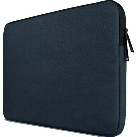 Waterdichte laptoptas - Laptop sleeve - 15.6 inch - Extra bescherming (Donkerblauw)