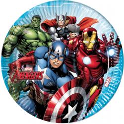8 Mighty Avengers™ borden - Feestdecoratievoorwerp