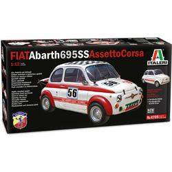 FIAT ABARTH 695 SS - ASSETTO CORSA - ITALERI MODELBOUW PAKKET1:12