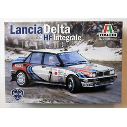 Lancia Delta HF Integrale Rally- Modelbouw pakket Italeri 3658  1:24