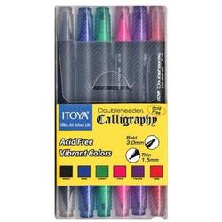 Itoya Calligraphy CL-100 6 kleuren ass.