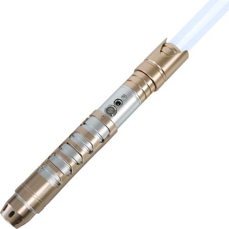 Premium Star Wars Lightsaber - RGB 11 Kleuren en Geluid - Lightsaber - Lichtzwaard - Star Wars Lichtzwaard - Laser Zwaard - Aluminium Handvat - 115 CM - Rose Gold