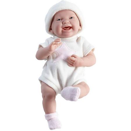 Berenguer Babypoppen La Newborn 38 cm Meisje Wit met Ster