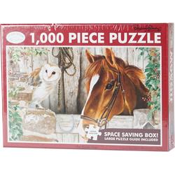 Jigsaw Legpuzzel Paard 1000 Stukjes