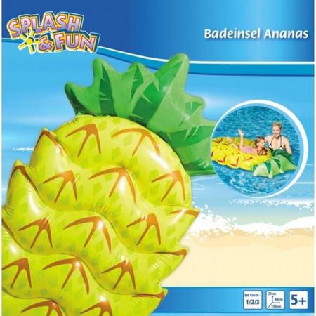 Opblaasbare Ananas luchtbed 154cm