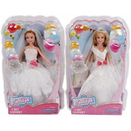 Barbie gaat trouwen grote jurk ( wordt assorti geleverd)