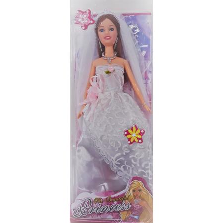Barbie trouwen- the beautifal princess (Bruin haar)