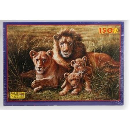 Puzzel 150 stukjes leeuwen