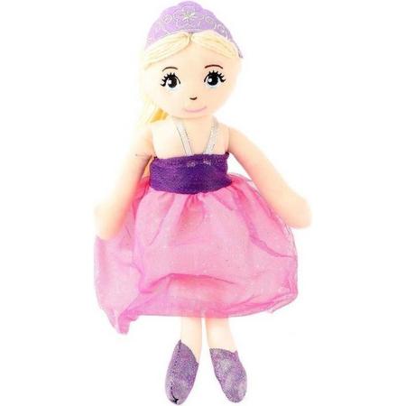 Stoffen pop Prinses 35cm 2-ass ( Je ontvangt er een)