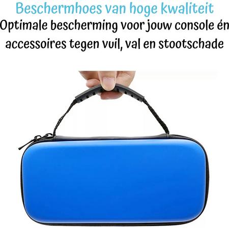 JST Nintendo Switch Lite Beschermhoes - Blauw