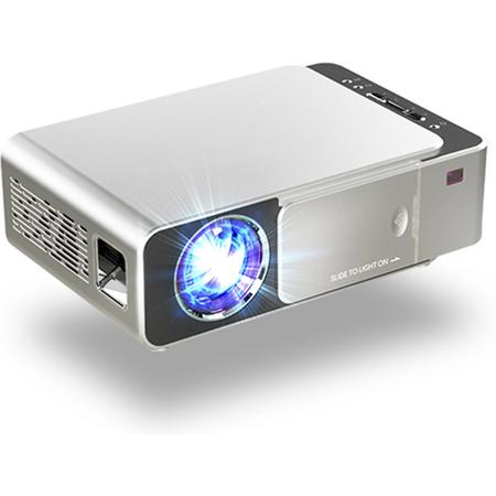 Mini Projector - 3500 Lumens - Hoge Resolutie - Mobiel - Mini Beamer - Draagbaar - Portable - USB/HDMI/VGA/AV - TV - Scherm - Scherp Video Kijken - Laptop - 170 inch - Draagbare Projector