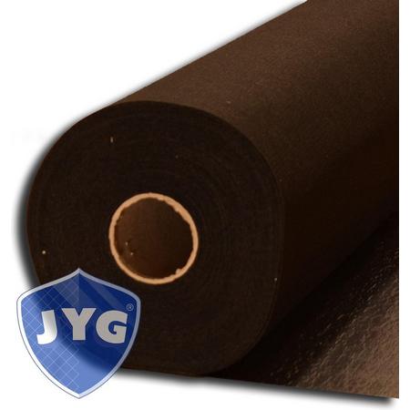 JYG Zwarte Loper met beschermfolie 100x2500cm (1x25m)