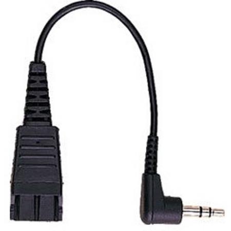 Jabra 8734-749 QD 3.5mm Zwart audio kabel