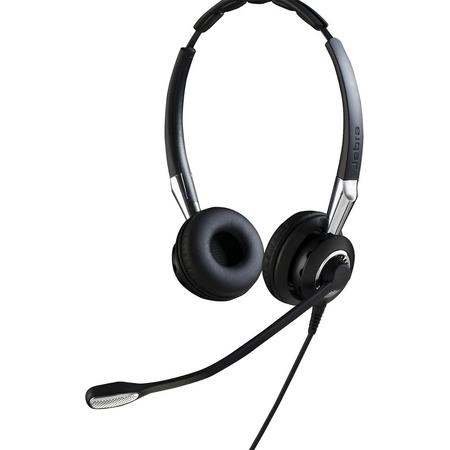 Jabra BIZ 2400 II QD Duo NC WideBand Stereofonisch Hoofdband Zwart hoofdtelefoon