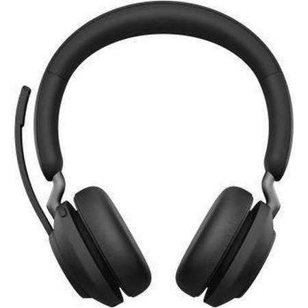 Jabra Evolve2 65 UC Stereo - Bluetooth Headset - on-ear - Bluetooth - wireless - USB-C - noise isolating