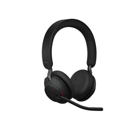 Jabra Evolve2 65 UC Stereo - Bluetooth Headset - op oor - draadloos - USB - noise isolating - zwart