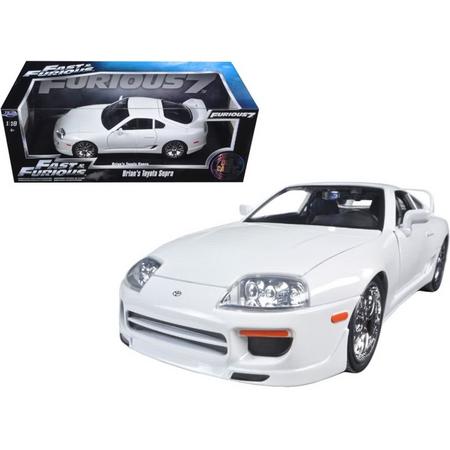 The Fast & the Furious Brians Toyota Supra wit 1:18 Jada Toys