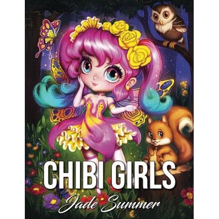 Chibi Girls - An Adult Coloring Book - Jade Summer