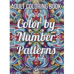 Color by Number Patterns Coloring Book - Jade Summer