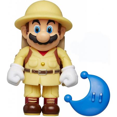 Super Mario Action Figure - Explorer Mario