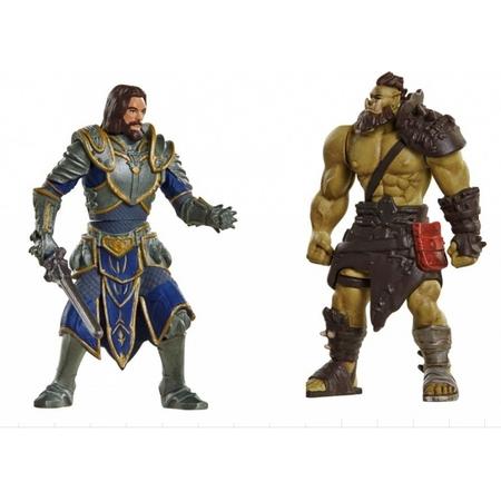 Warcraft Mini Figures - Lothar vs Horde Warrior