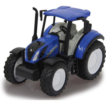 Jamara New Holland Tractor 1:32 12,5 Cm Blauw