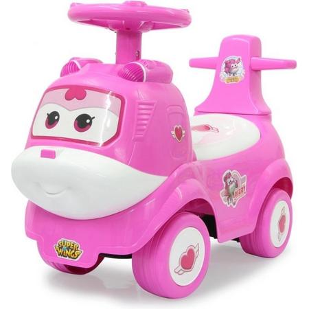 Jamara Push-car Superwings - Loopauto - Jongens en meisjes - Roze;Wit