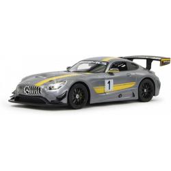   RC Mercedes AMG GT3 Performance Schaal 1:14 40MHz met accu Grijs