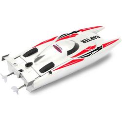   Speedboot Junior 32 X 9,5 X 5,5 Cm Wit/rood 4-delig